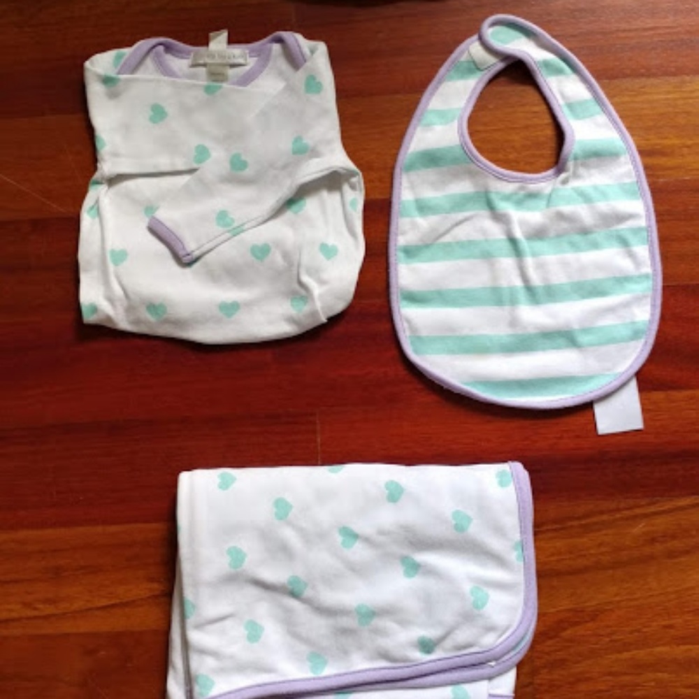 Pottery Barn Kids receiving set